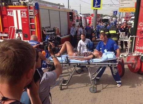 В аварии в московском метро пострадала гражданка Украины