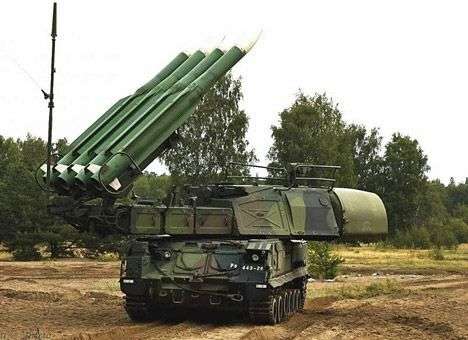 На Донбассе появились зенитно-ракетные комплексы способные сбивать самолеты на больших высотах
