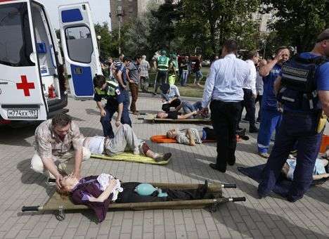 Увеличилось количество погибших в результате аварии в метро Москвы