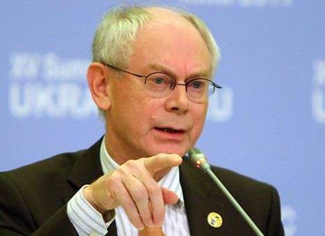 Ван Ромпей призвал лидеров ЕС уполномочить послов одобрить санкции против РФ