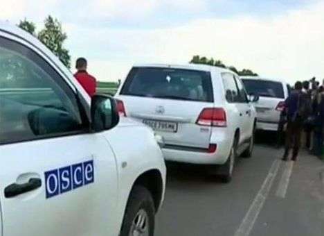 Миссия ОБСЕ добралась к месту крушения «Боинг»