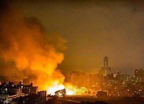 Серия взрывов произошла на Тайвани, более 22 погибших, 270 раненых (ФОТО)