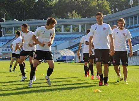 «Заря» не удержала победу в матче с «Мельде»