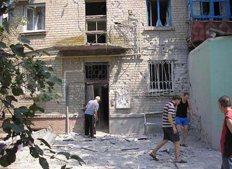 Луганск полностью погрузился во тьму