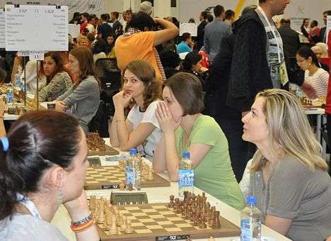 Украинские шахматистки не смогли одолеть сборную Испании