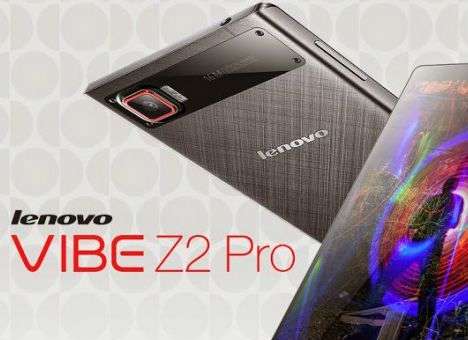 Lenovo презентовала новый смартфон Vibe Z2 Pro