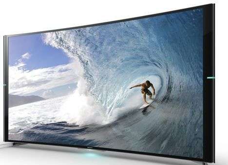 Sony выпустит изогнутый телевизор Bravia S90 (ФОТО)