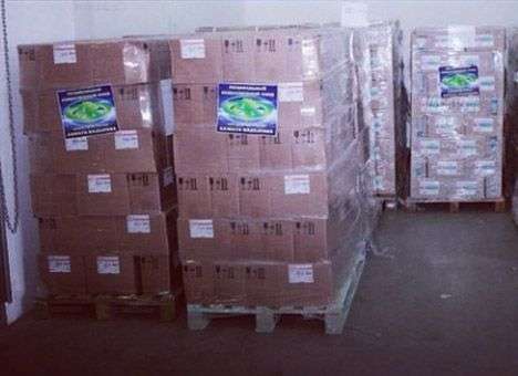 «ЛНР» и «ДНР» получили новую партию «гуманитарки» из Чечни (ФОТО)