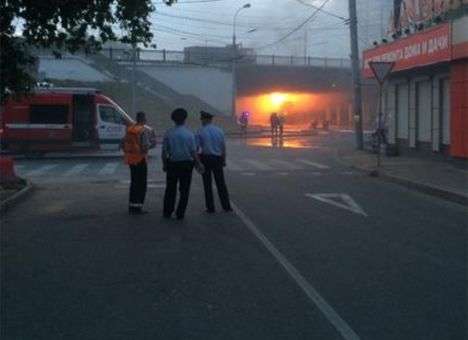 В Москве прогремело несколько взрывов (ФОТО)