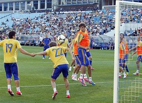 Сборная Украины отказалась от матча с Бразилией