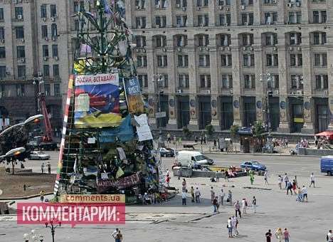 Кличко готов демонтировать елку на Майдане в ближайшее время