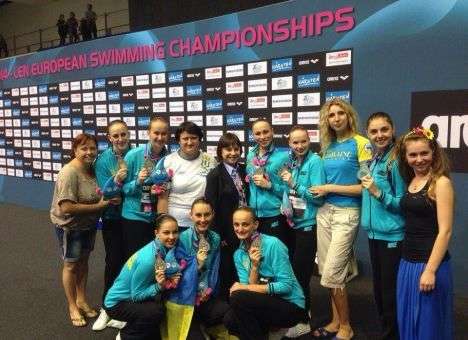 Впервые в истории Украина завоевала золотую медаль в синхронном плавании