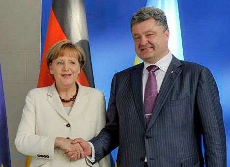 В АП рассказали, что будут обсуждать Порошенко и Меркель