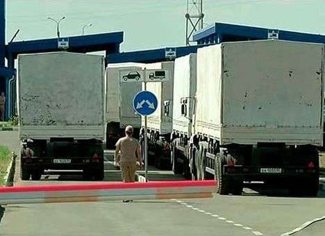 Фуры с российской помощью пересекли границу Украины – СМИ