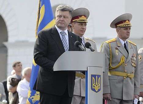 Порошенко поблагодарил ЕС и США за поддержку Украины (ФОТО)