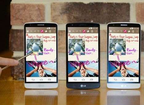 LG выпускает смартфон с поддержкой электронного пера (ФОТО)