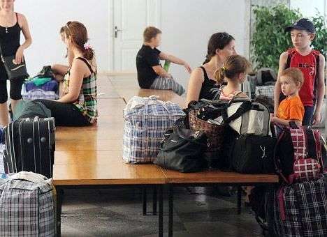 В РФ сворачивают полевые пункты приема переселенцев из Украины