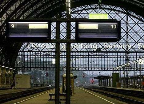 В Германии из-за забастовки встали 90% поездов