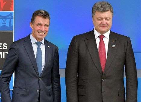 НАТО поддерживает Украину - Порошенко