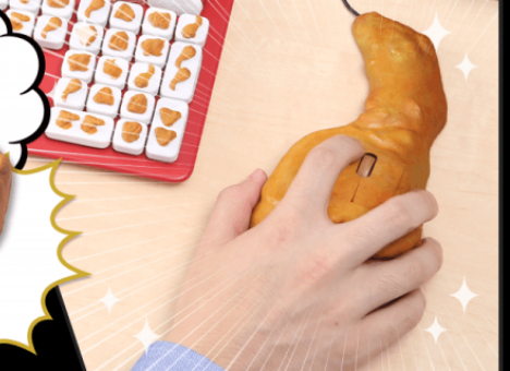 Появилась мышка в виде фирменной курицы в кляре от KFC