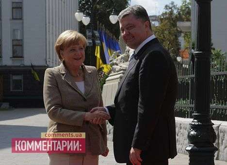 Порошенко проводит встречу с Меркель (ФОТО)