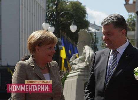 Порошенко поговорил с Меркель о Донбассе и НАТО