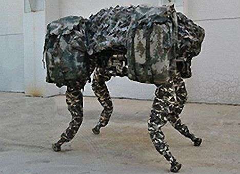 Китай будет выпускать военных роботов-псов