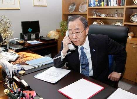 Порошенко поговорил с Генсеком ООН об освобождении летчицы Савченко