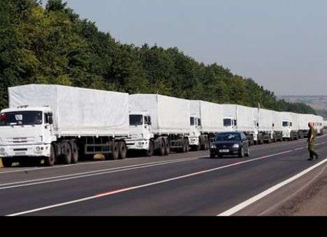 В РФ рассказали, где гуманитарный конвой в Донбасс простаивает уже неделю