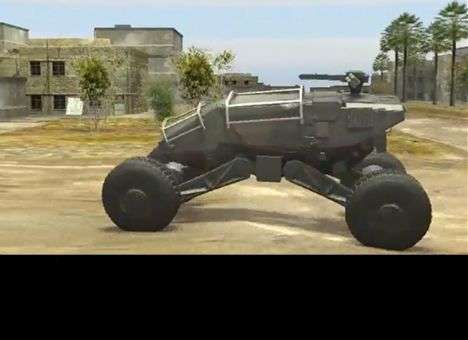 Американская бронемашина будет уворачиваться от cнарядов (ВИДЕО)