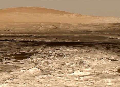 Марсоход добрался до пункта назначения (ВИДЕО)