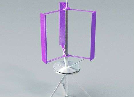 Omni3D создала маленький ветряк для зарядки смартфона