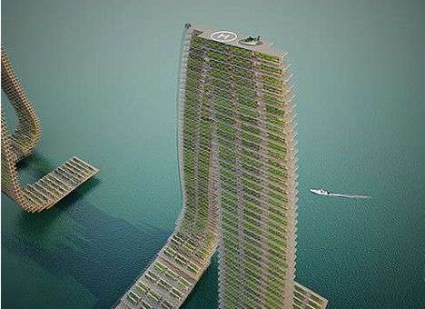 В Сингапуре построят многоэтажные плавучие сельхозфермы