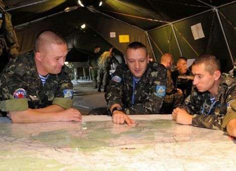 Бойцы АТО в Люблине учат воевать поляков и литовцев (ФОТО)