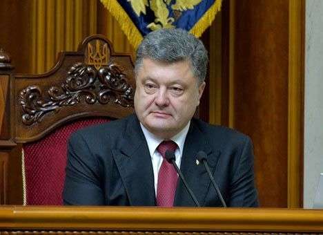 Порошенко подпишет закон о ратификации прямо в зале Рады