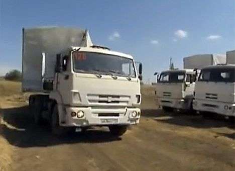 В РФ готовят третий гуманитарный конвой в Украину