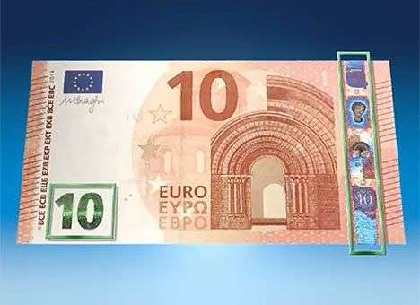 На следующей неделе введут в обращение новую купюру 10 евро (ВИДЕО)