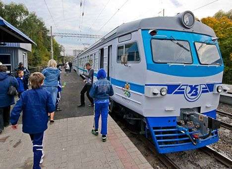 Киевляне остались без кольцевой электрички