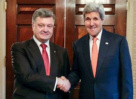 Порошенко провел встречу с госсекретарем США