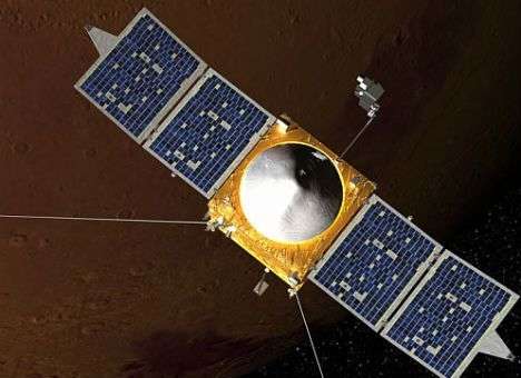 Космический аппарат Maven достиг орбиты Марса (ВИДЕО)