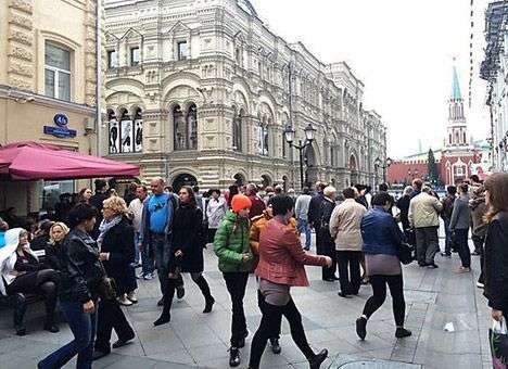 В Москве заминировали ГУМ, идет эвакуация (ФОТО)