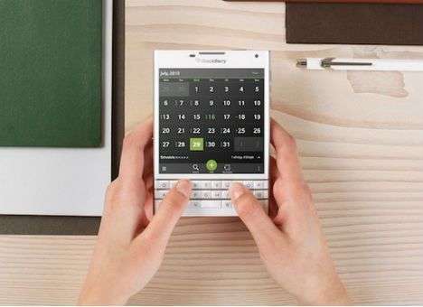 BlackBerry Passport с квадратным экраном выходит в продажу