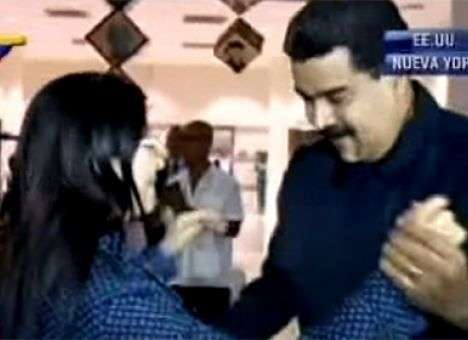 Президент Венесуэлы с супругой показали мастер-класс по сальсе (ВИДЕО)