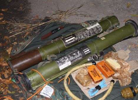 На Харьковщине задержали киевлянина, который из АТО вез гранатомет и взрывчатку (ФОТО, ВИДЕО)