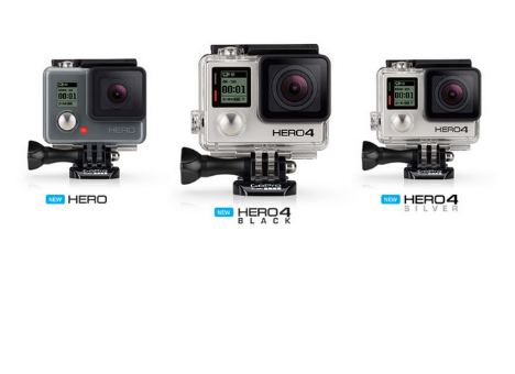 GoPro выпускает три новых экшн-камеры (ФОТО)