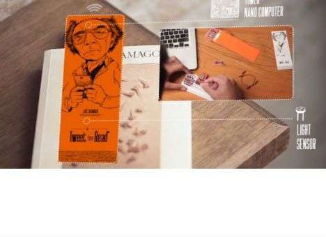 Бразильцы заставят полюбить чтение при помощи электронных книжных закладок