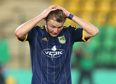 «Металлист» минимально уступает «Локерену» в Бельгии