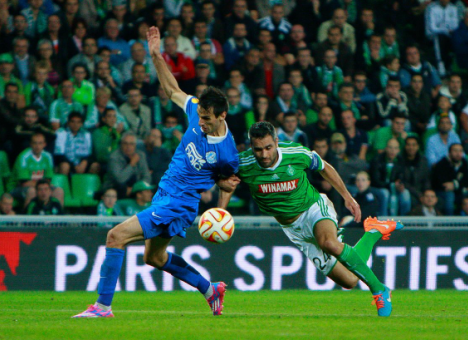 «Днепр» отстоял нулевую ничью с «Сент-Этьеном»