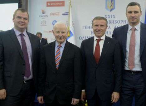 Бубка переизбран президентом НОКа Украины