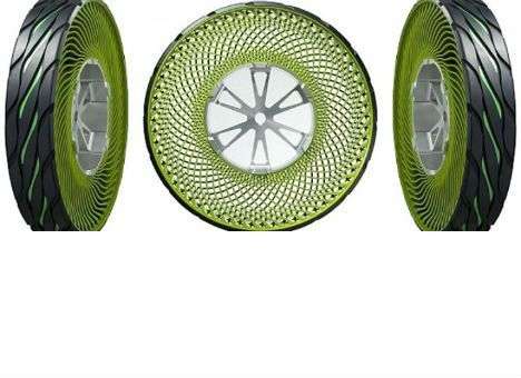 Bridgestone презентовала несдувающиеся шины Air Free